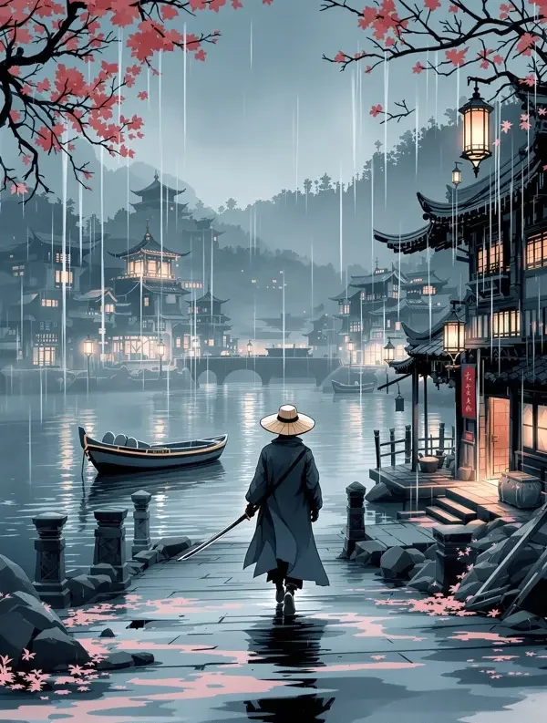 江湖夜雨 - 漫画台漫画封面